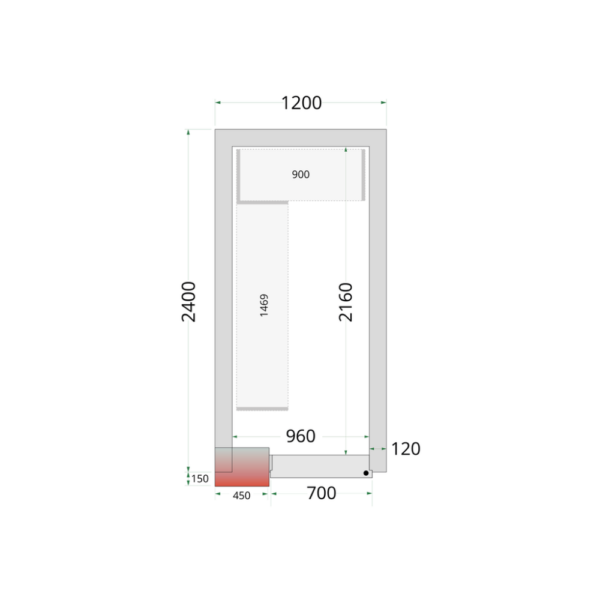 Freezer room - CRNF1224