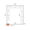 Cold Room - CRPF2427WD