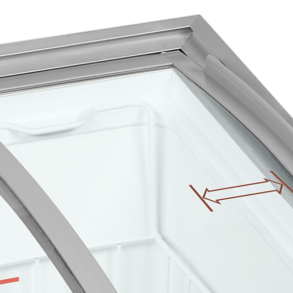Ice Cream Freezer - IC101SCEB LED - Image 2
