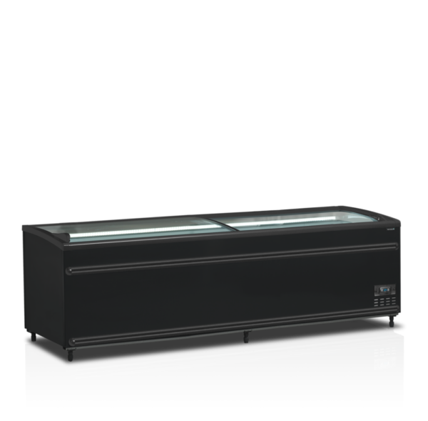 Black Supermarket Cooler / Freezer - SFI250B-CF VS