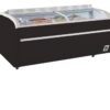 Black Supermarket Cooler / Freezer - TWIN 220B-CF