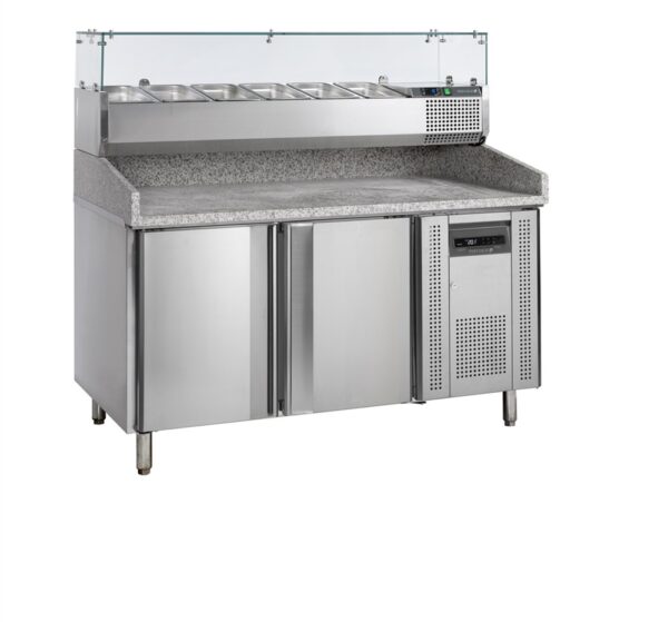 Pizza Table incl. Topping Unit - PT1200 + VK38-150