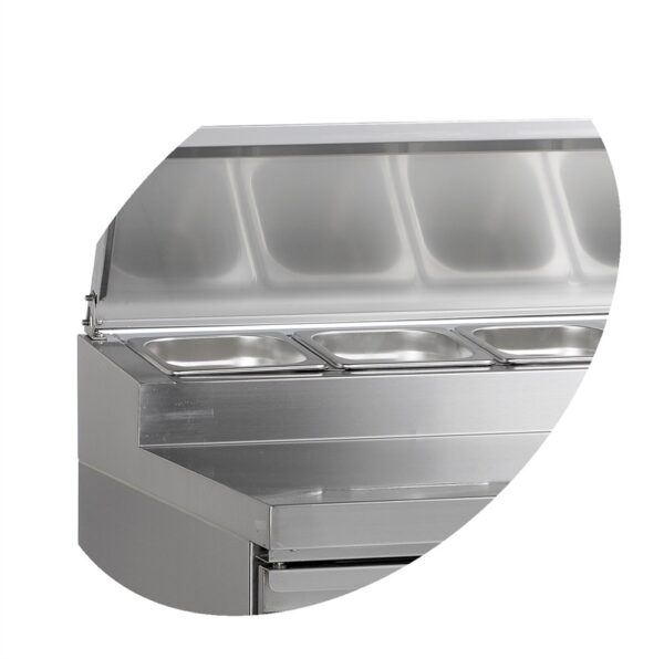 Sandwich Preparation Counter GN1/1 - SS1435 - Image 2