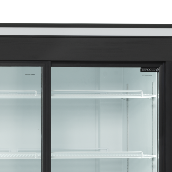 2-door display cooler with canopy - FSC1200S - Image 2