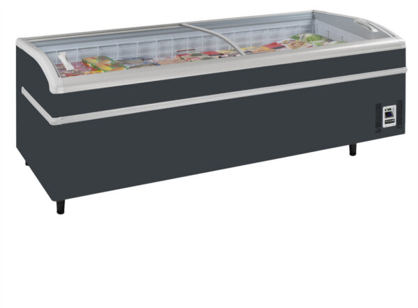 Antracite Supermarket Freezer - SHALLOW 250A-F