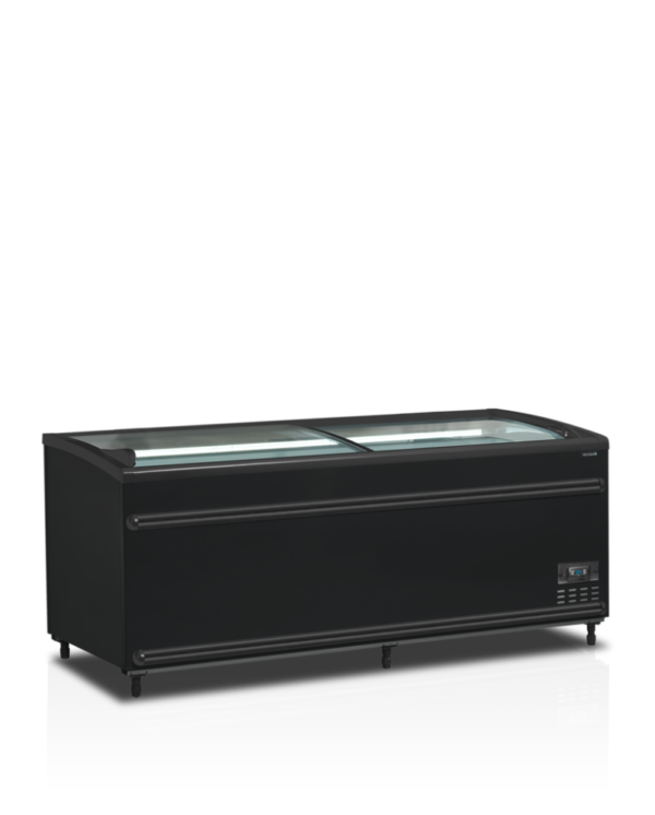 Black Supermarket Cooler / Freezer - SFI210B-CF VS