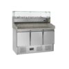 Pizza Table incl. Topping Unit - PT1365 + VK33-140