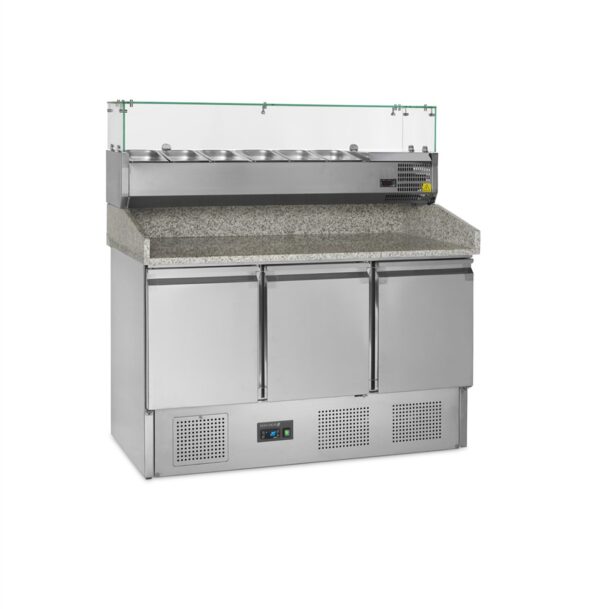 Pizza Table incl. Topping Unit - PT1365 + VK33-140