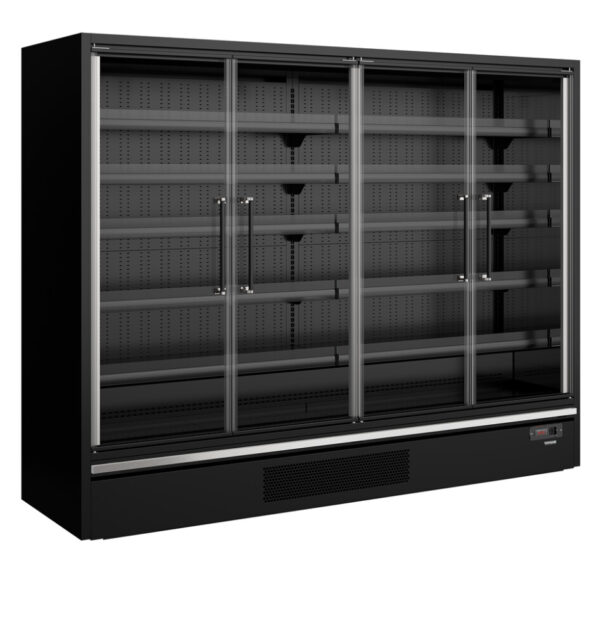 Supermarket Multideck Cooler - Galaxy+ GP26FGD Black