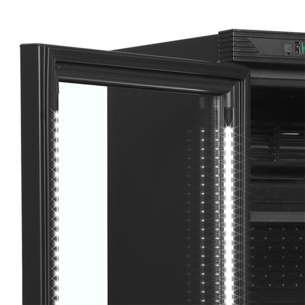 Bottle Cooler, Left Hinged - CEV425 BLACK L/H - Image 2