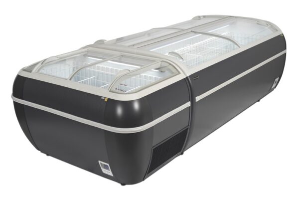 Antracite Supermarket Freezer - TWIN 220A-F - Image 2