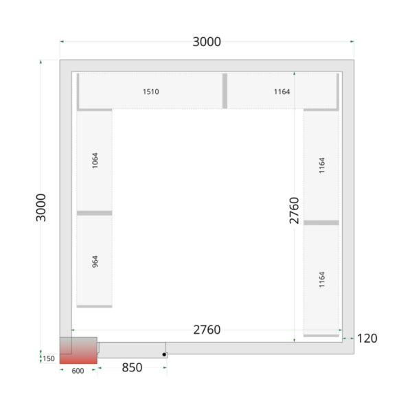 Freezer Room - CRNF3030WD