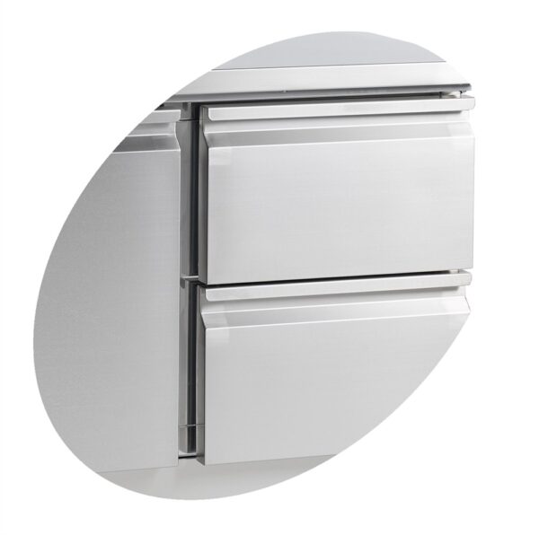 Sandwich Preparation Counter GN1/1 - SS1435 - Image 3