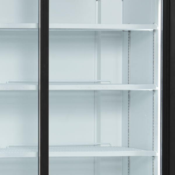 2-door display cooler with canopy - FSC1200S - Image 3