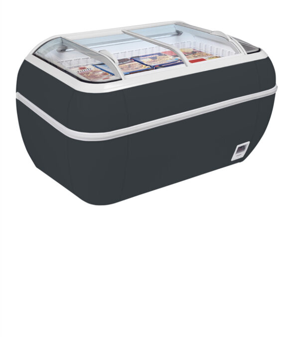 Antracite Supermarket Cooler/Freezer - TWIN HEAD A-CF