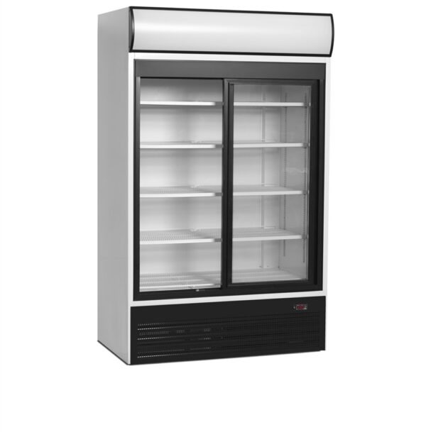 2-door display cooler with canopy - FSC1200S