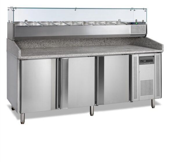 Pizza Table incl. Topping Unit - PT1300 + VK38-200