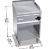 Plaatgrill Bertos Sile - Gaas - Image 2
