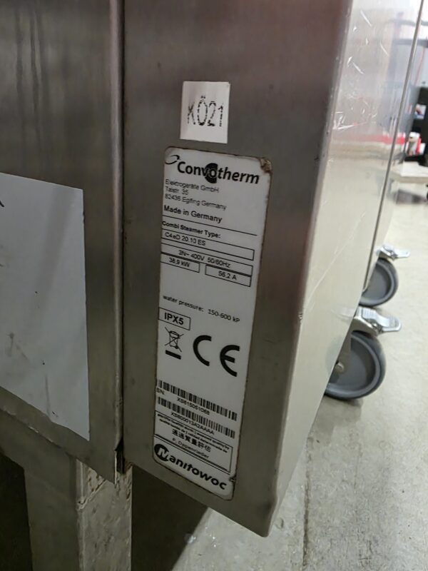 Kombiahi Convotherm Maxx Pro 20.10 EasyTouch KASUTATUD! - Image 9