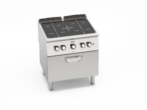 Infrapuna-klaaskeraamiline pliit Bertos Premium S700, 4 tsooniga, elektriahjuga – 880 mm
