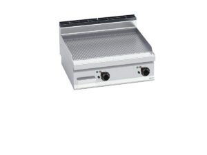 Elektriline plaatgrill Bertos Macro 700, ribiline plaat – 880 mm
