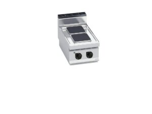 Elektripliit Bertos Macro 700, 2 kandilise plaadiga – 470 mm