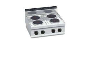 Elektripliit Bertos Macro 700, 4 plaadiga – 880 mm