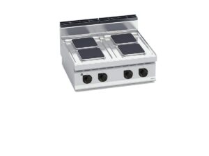 Elektripliit Bertos Macro 700, 4 kandilise plaadiga – 880 mm