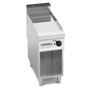 Elektriline plaatgrill Bertos Maxima 900, sile plaat, compound-plaat – 480 mm