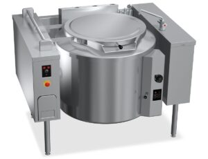 Keedukatel Bertos Maxima 900, 200 l, kaudse kuumutusega, kallutatav – 1250 mm