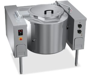 Keedukatel Bertos Maxima 900, 150 l, kaudse kuumutusega, kallutatav – 1250 mm