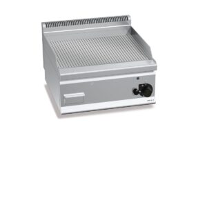Gaasi-plaatgrill Bertos Plus 600, ribiline plaat – 680 mm