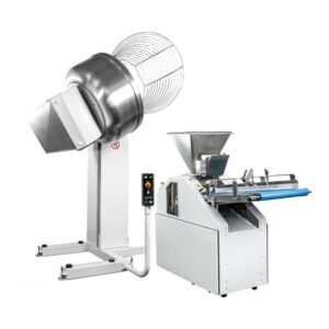 Spiraalmikser jagaja tõstukiga MacPan MSPV 300 – 450 l, 300 kg tainast